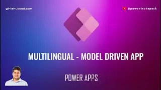 Power Apps - Multilingual Model driven Apps (concept)