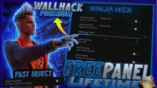 FREE PANEL PC GRATIS OB46 WALLHACK | AIMBOT | SNIPER LIFETIME FREE FIRE 🎁| ANTI BAN 100 %| NINJA HEX