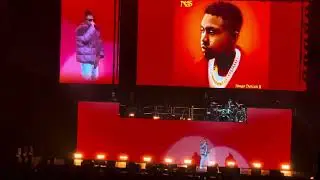 40 Side - Nas Live at The Climate Pledge Arena in Seattle 10/18/2023