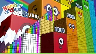 Looking for Numberblocks Puzzle Step Squad 30 to 15,000 to 15,000,000 MILLION BIGGEST!