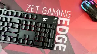 Обзор Zet Edge. Классическая клавиатура с сайд принтом за 4к