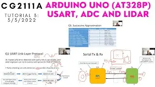 CG2111A Tutorial 3: USART, ADC and LIDAR