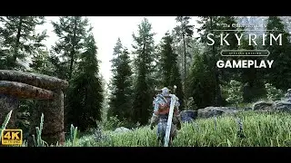 SKYRIM SE Ultra Modded Gameplay Part 3 (4K 60FPS ) w/modlist