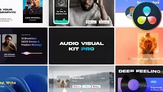 Audio Visualizer Toolkit ★ DaVinci Resolve Templates ★