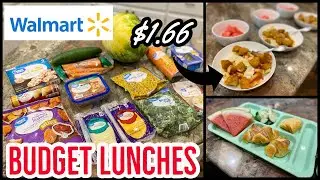 CHEAP LUNCH IDEAS FROM WALMART // KID & GROWN-UP FRIENDLY MEAL IDEAS