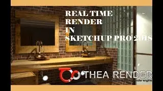 Real Time Rendering In SketchUp with Thea Render #6