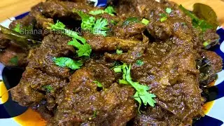 வறுத்து அரைச்ச செட்டிநாடு சிக்கன் வருவல் - Chettinad Chicken Gravy Recipe - Nattu Koli Semi Gravy