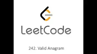 LeetCode: 242. Valid Anagram - Python