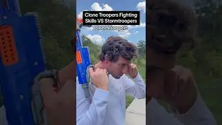 Star Wars Clone Troopers VS Storm Troopers Battle Skills…