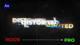 EPIC Glitch Text Effect in After Effects!