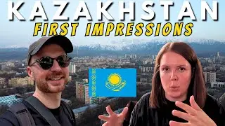 First impressions of ALMATY, KAZAKHSTAN 🇰🇿 We didn’t expect Kazakhstan to be like this!