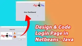 Java Tutorial  #11 | Design and Code Login Page in Netbeans Using Java | ZenTechBytes