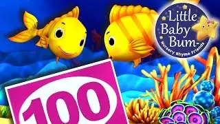 10 to 100 Number Song | Nursery Rhymes for Babies by LittleBabyBum - ABCs and 123s