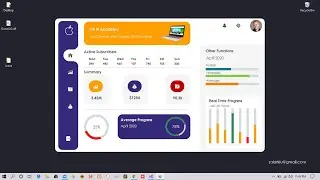 C# - YouTube Dashboard Concept for Mac [Guna Ui Framework Demo]