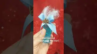 Nikah şekeri yapımı el işi hediye ürünler nasıl yapılır? en çok tercih edilen söz nişan hediyelikler