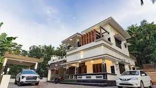 KMK Home Tour | A Home in Pattambi that is a perfect mix of traditional and modern|MY World Youtuber