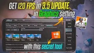 GET 120  FPS IN GAME SETTINGS / UNLOCK 120 FPS IN NEW UPDATE BGMI 3.5 UPDATE 120fps UNLOCK in BGMI