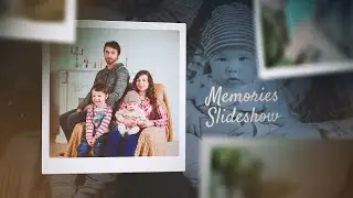 Memories in Motion: A Photo Slideshow ( After Effects Template )