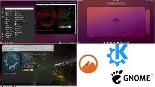 KDE 5.25 Vs Cinnamon 5.2.7 Vs Gnome 42.1 | Ubuntu Kinetic Kudu 22.10 | The most famous three DEs !?