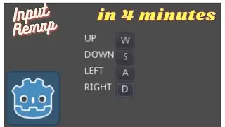 Input Remapping in Godot ( in 4 minutes )