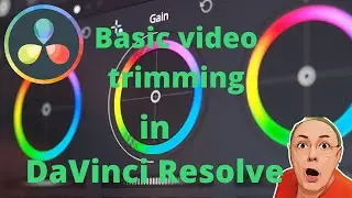 DaVinci Resolve Basics For Beginners Using the Cut Page to Trim Video Footage