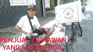 bapak Jono penjual es wawan , es legend