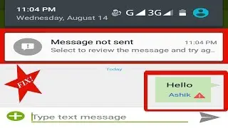 How to Fix Message Not Sent | SMS Sending Failed in Android Problem Solve