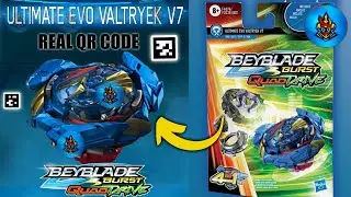 ULTIMATE EVO VALTRYEK V7 QR CODE BEYBLADE BURST QD APP BY 