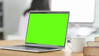 4K green screen laptop footage for free use | vfx footage