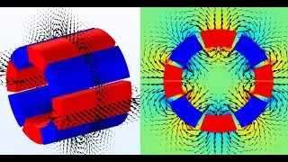 Modelling cylindrical permanent magnets with radial magnetization using Comsol Multiphysics