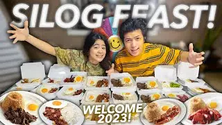 SILOG Feast Mukbang To Welcome 2023!! | Ranz and Niana