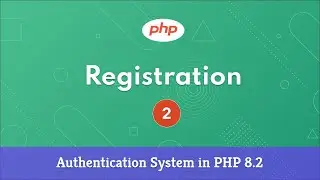 2. Complete Authentication System in PHP (PHP 8.2) - Registration