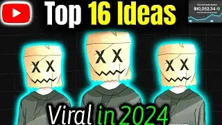 16 Secret 🤫 Faceless YouTube Channel Ideas to Make Money on YouTube 2024