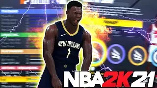 NEVER SEEN Before Inside Out Playmaker 2k21 Next Gen Build ! NBA 2k21 Zion Williamson