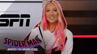 SPIDER-MAN: ACROSS THE SPIDER-VERSE - Spider-Center ft. Ashley Brewer & George Kittle (ESPN)