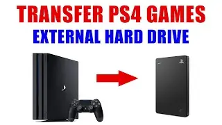 Transfer PS4 Games & Game Saved Data to External Storage [ Hard Drive, Flash Drive, PS Plus Online ]