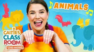 Animals | Caitie's Classroom Sing-Along Show! | Learn Animal Sounds! | Animal Songs for Kids!