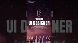 6 Fonts for Ui Designer | Part 2 | 