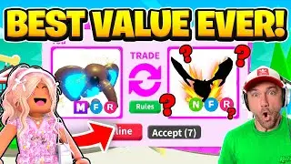 We TRADE the ALL NEW MEGA BUSH ELEPHANT in Adopt Me!