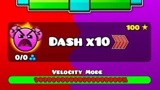 DASH but X10 SPEED | GEOMETRY DASH 2.2