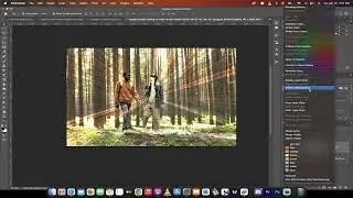 How To Create Sun Rays in - Photoshop 2023  -  Detailed Tutorial