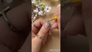 💅🐄Easy nail art design for beginners #nailart2023 #youtubeshorts #shorts