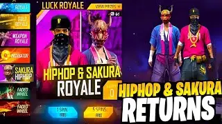 FREE FIRE HIP HOP AND SAKURA BUNDLE RETURN | FREE FIRE NEW BUNDLE NEW EVENT