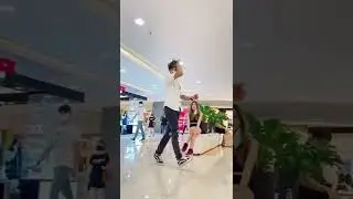 salto di depan cewek cantik selep tiktok 