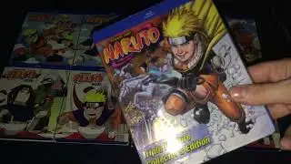 Naruto Complete Series Blu-Ray Set 1-8 & Movies Steelbook Unboxing