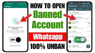 business whatsapp banned my number solution | this account cannot use whatsapp | ban whatsapp unban