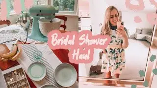 Bridal Shower Haul/Unboxing - What I got from my Bridal shower