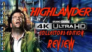 Highlander (1986) 4K Ultra HD Blu-ray Collectors Edition Unboxing & Review