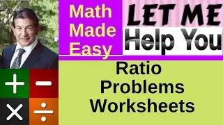 Ratio Problems Worksheets