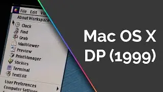 Mac OS X Developer Preview Tour (DP - 1999) - Software Showcase